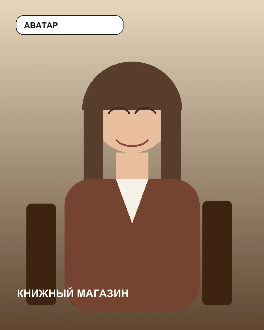 Промпт «Книжный магазин»: пример результата