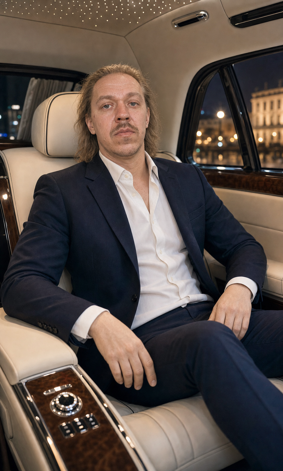 Промпт «Заднее сиденье Rolls-Royce»: пример результата