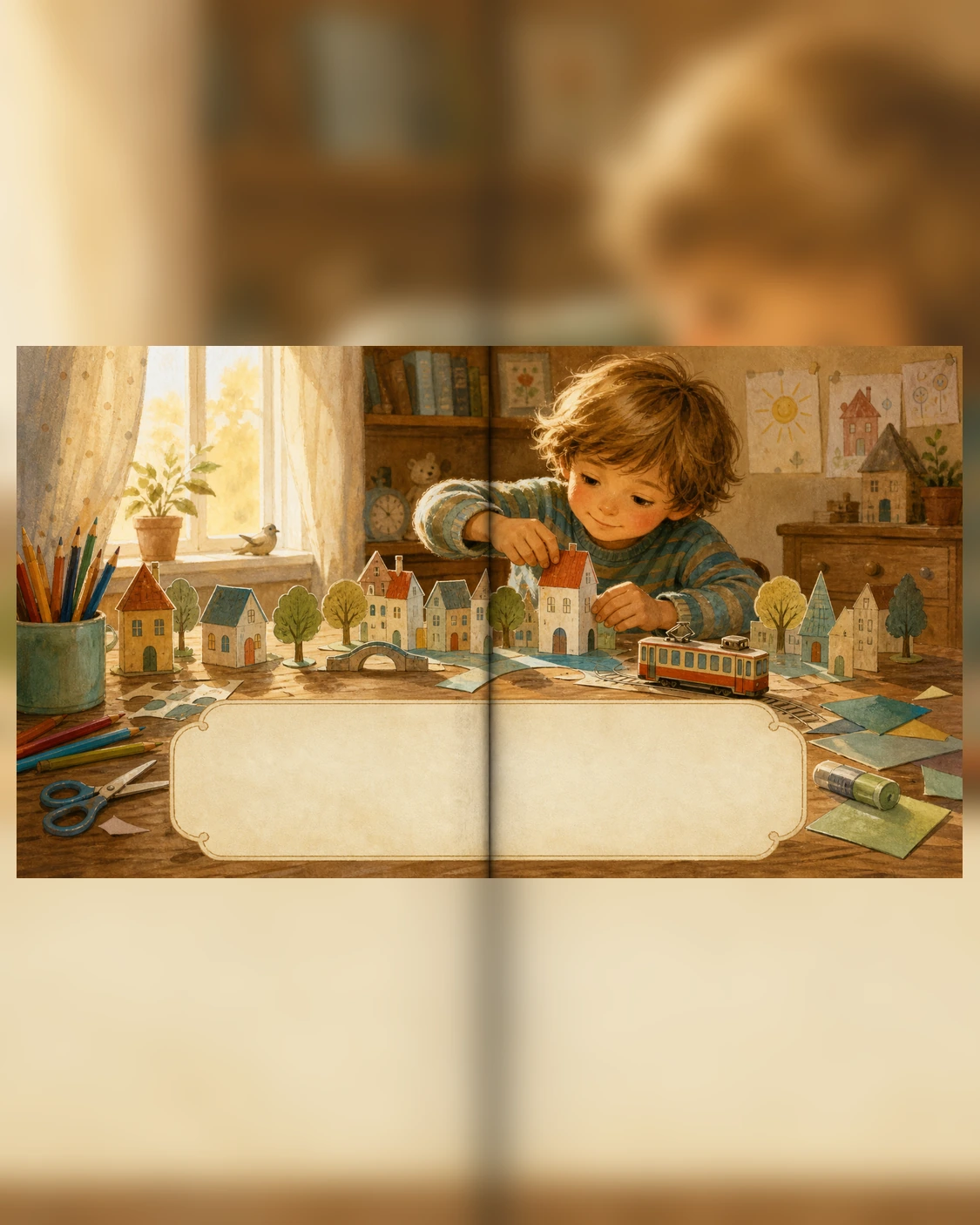 Промпт «Детская книга»: пример результата