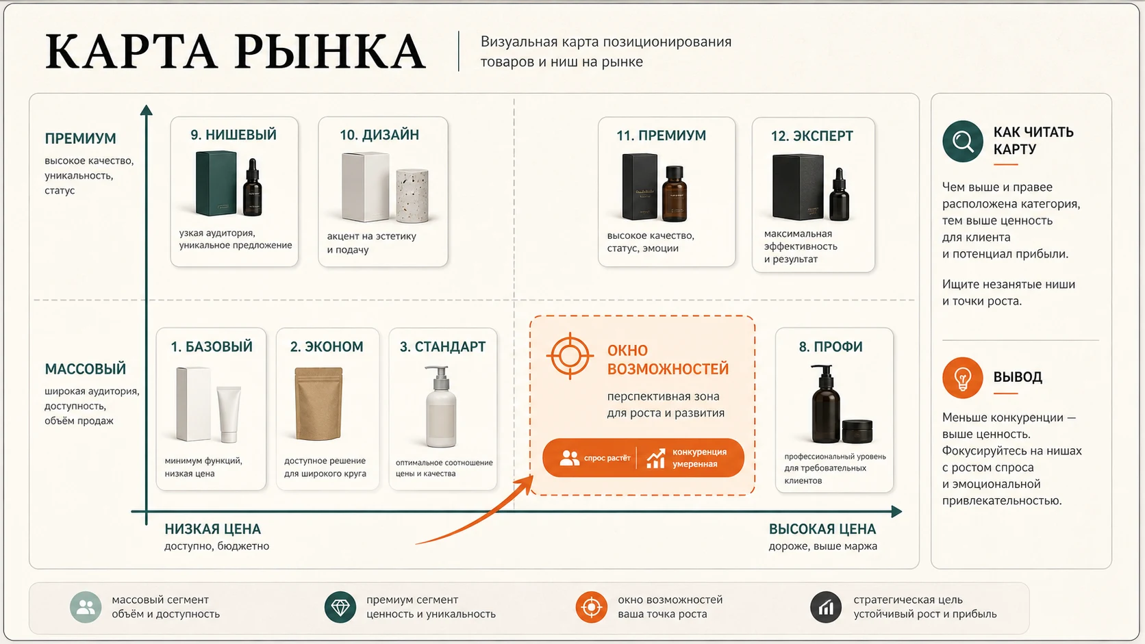 Промпт «Карта рынка»: пример результата