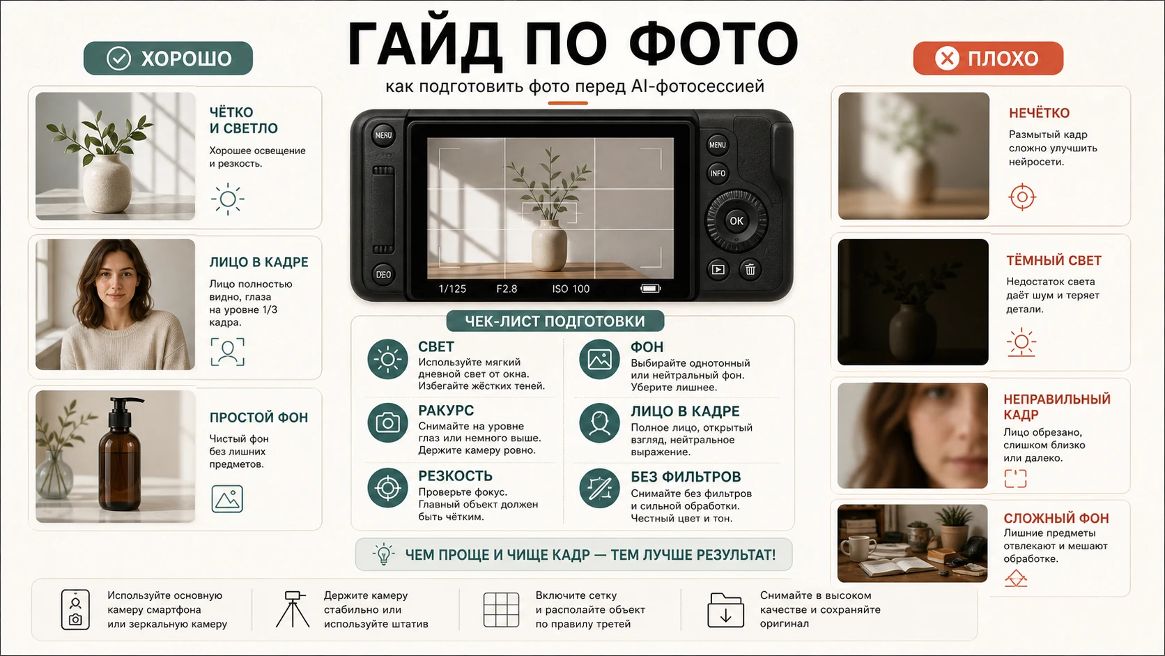 Промпт «Гайд по фото»: пример результата