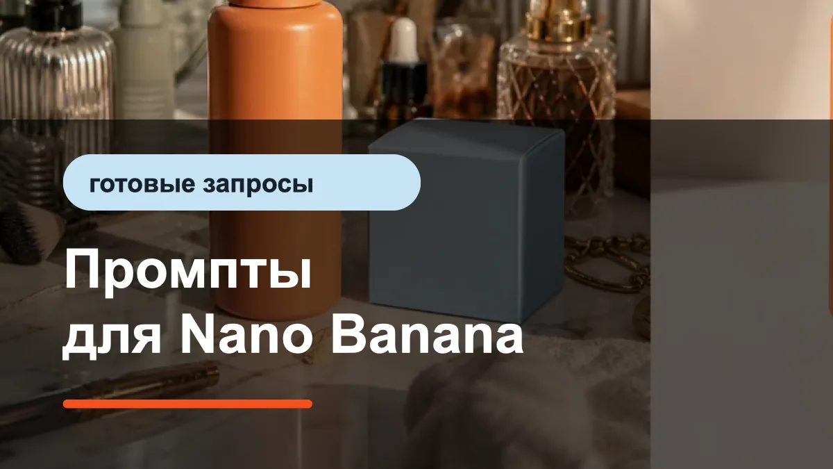 Промпты для Nano Banana: превью статьи с готовыми запросами