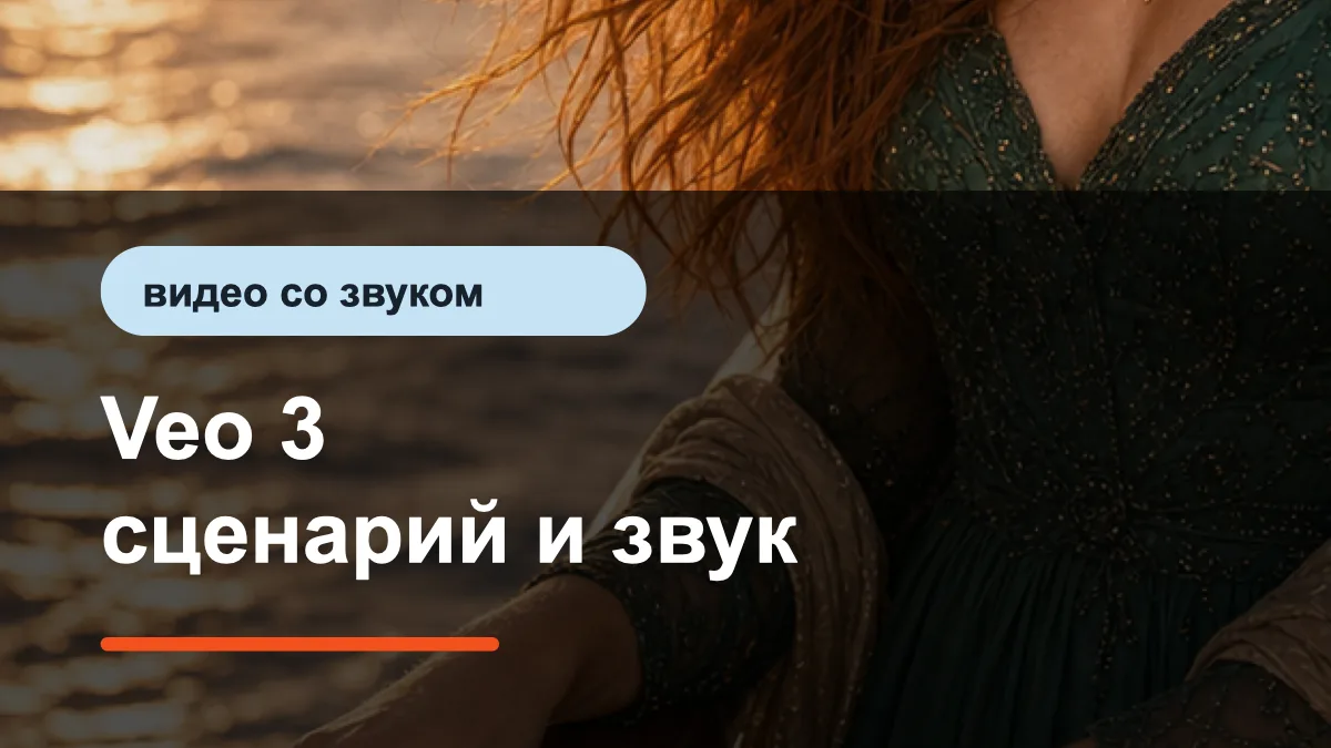 Veo 3: сценарий, камера, звук и финальный кадр